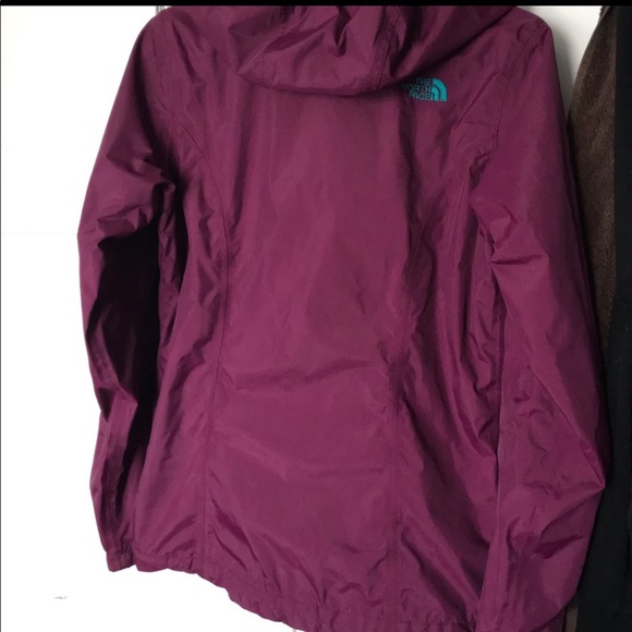 Small grape purple North Face Rain Jacket. - Picture 6 of 8